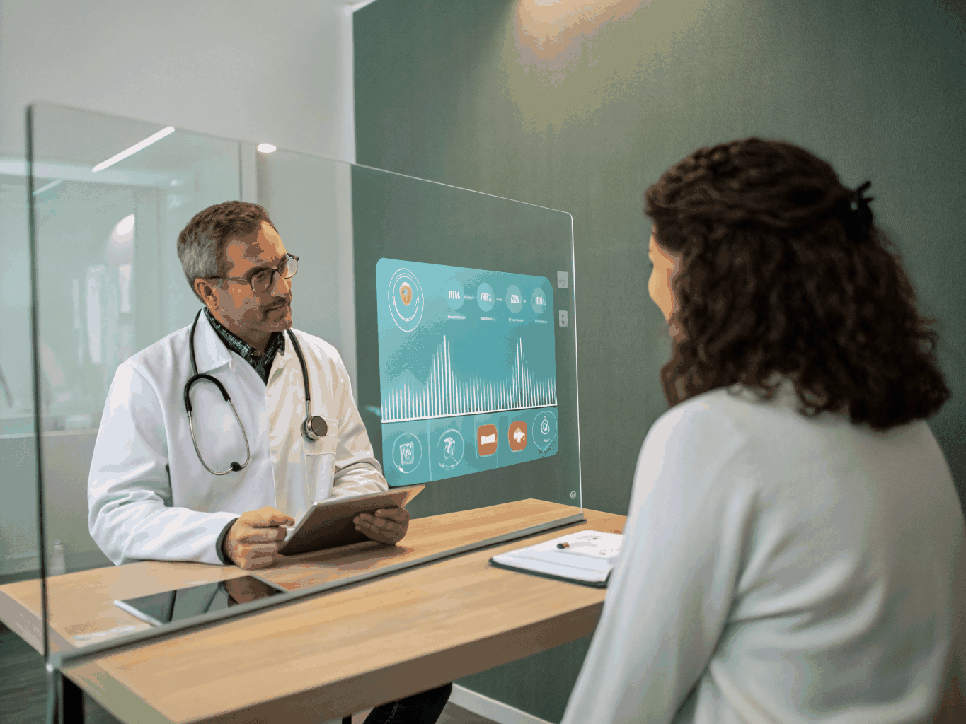 Clinicians using digital health and telemedicine technologies